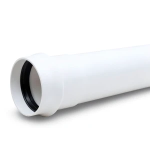 مواسير UPVC ضغط 10 بار كلاس 4، مقاس 280 مم، سماكة 13.4 مم، لون ابيض
