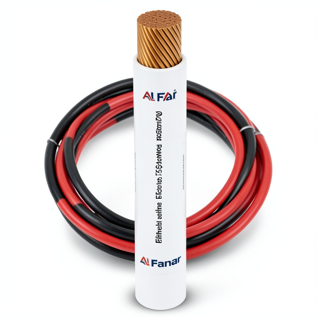 Flexible Electrical Wire 95mm2 450/750V Copper Conductor 0.5mm Diameter PVC Insulation | Al Fanar