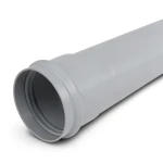 أنابيب بلاستيك UPVC ضغط 2 بار كلاس 1، مقاس 110 مم، سماكة 1.8 مم، لون رمادي