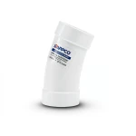 UPVC Elbow Long Radius 22.5° Outside Diameter 16 mm White Color | SAPPCO