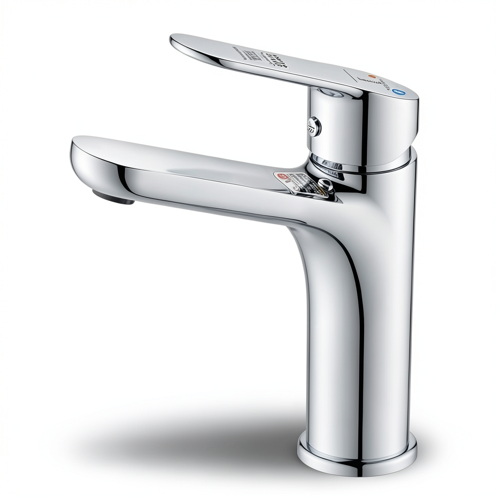 Bathroom Wash Basin Mixer Chrome Color | Saudi Ceramics