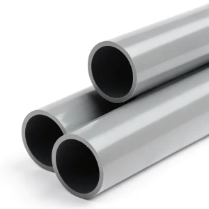 UPVC Pipe Class 5 Outside Diameter 180 mm Thickness 13.4 mm Gray