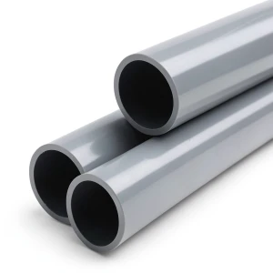 UPVC Pipe Class 5 Outside Diameter 250 mm Thickness 18.6 mm Gray Color