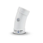 UPVC Elbow Long Radius 22.5° Outside Diameter 75 mm White Color | SAPPCO