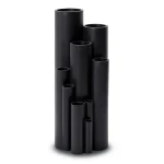 انابيب HDPE ضغط 16 بار PE 100 مقاس 140 مم سمك 15.7 مم لون اسود