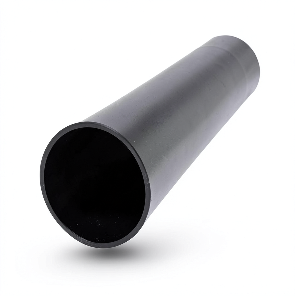 HDPE Pipe Pressure 16 Bar PE 100 Size 200 mm Thickness 22.4 mm Black