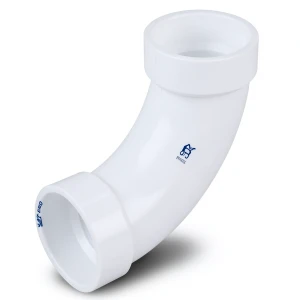 UPVC Elbow Long Radius 45° Outside Diameter 75 mm White Color | SAPPCO