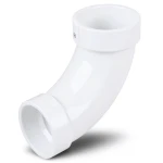 UPVC Elbow Long Radius 45° Outside Diameter 110 mm White Color | SAPPCO
