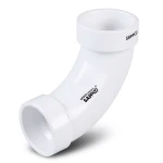 UPVC Elbow Long Radius 45° Outside Diameter 140 mm White Color | SAPPCO