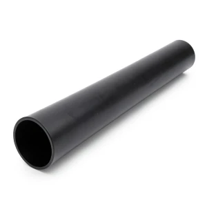 High Density Polyethylene Pipe Schedule 16 Bar PE 100 Size 280 mm Thickness 31.3 mm Black