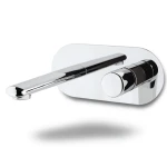 Italian Automatic Concealed Brass Washbasin Mixer, 18 cm, Chrome
