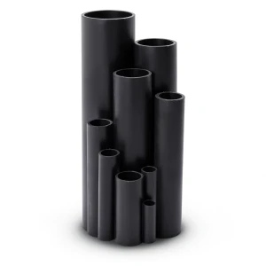 High Density Polyethylene Pipe Pressure 16 Bar PE 100 Size 315 mm Thickness 35.2 mm Black Color