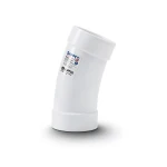UPVC Elbow Long Radius 22.5° Outside Diameter 20 mm White Color | SAPPCO