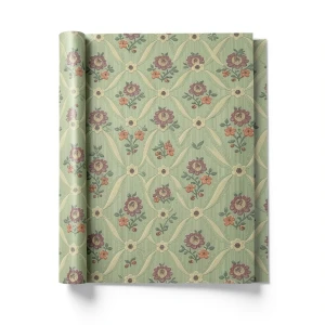 Wall Covering Ducali Collection 10 m² Green with Brown, Russian Product 3060-6 | Ducali