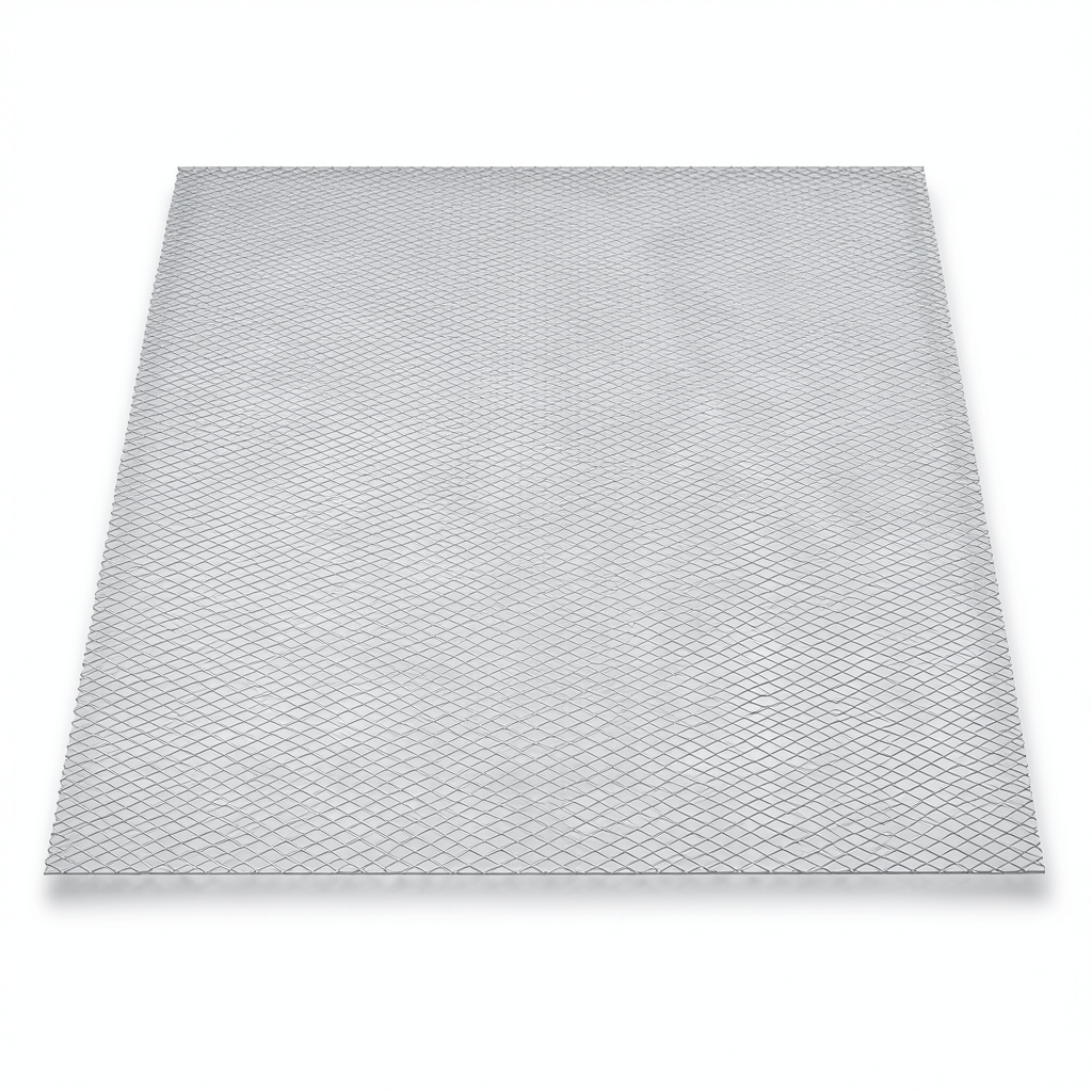 Aluminum Expanded Metal Mesh Thickness 1.2 mm Width 1.22 m Length 1 m