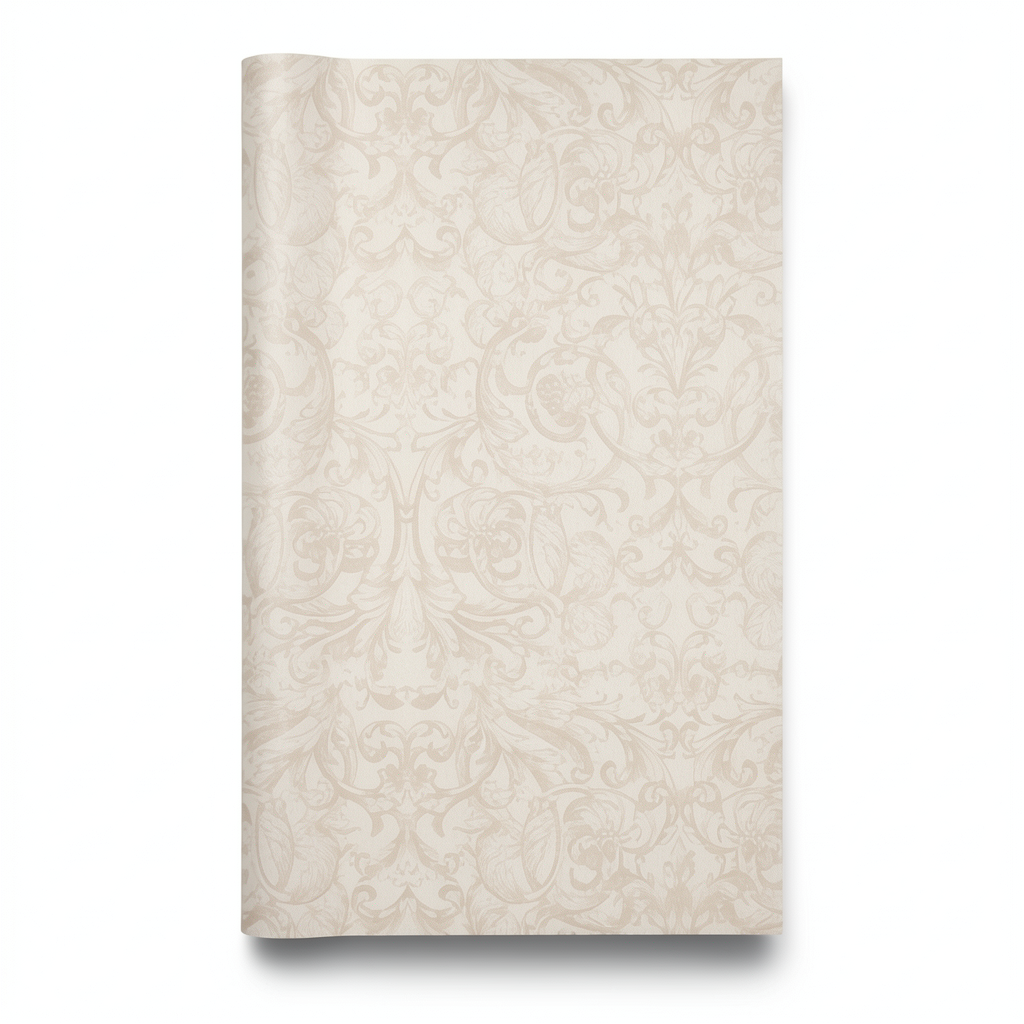 Wall Decoration Pattern Design 10m x 0.53m Beige, Model 17823