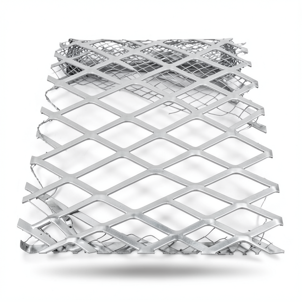 Aluminum Expanded Metal Mesh Thickness 1.2 mm Width 1.22 M Length 7 meter