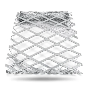 Aluminum Expanded Metal Mesh Thickness 1.2 mm Width 1.22 M Length 7 meter
