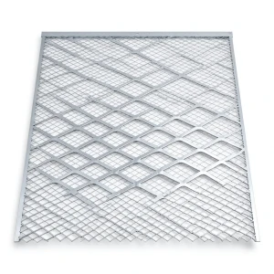 Aluminum Expanded Metal Mesh Thickness 1.2 mm Width 1.22 m Length 6 m