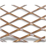 Aluminum Expanded Metal Mesh Thickness 1.2 mm Width 1.22 m Length 4 m