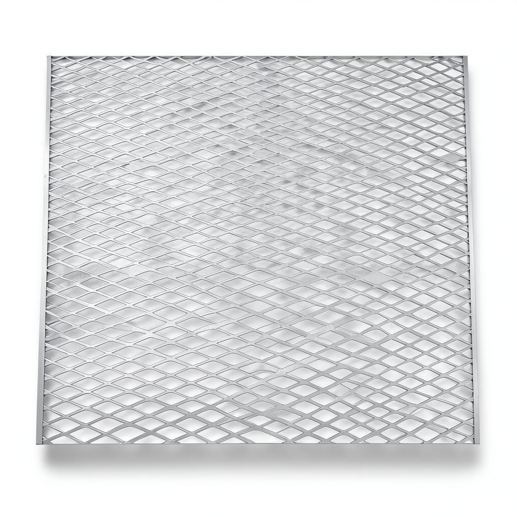 Aluminum Expanded Metal Mesh Thickness 1.2 mm Width 1.22 m Length 3 m