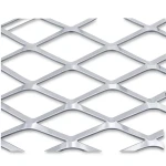 Aluminum Expanded Metal Mesh Thickness 1.2 mm Width 1.22 m Length 2 m