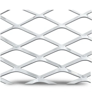 Aluminum Expanded Metal Mesh Thickness 1.4 mm Width 1.22 m Length 2 m