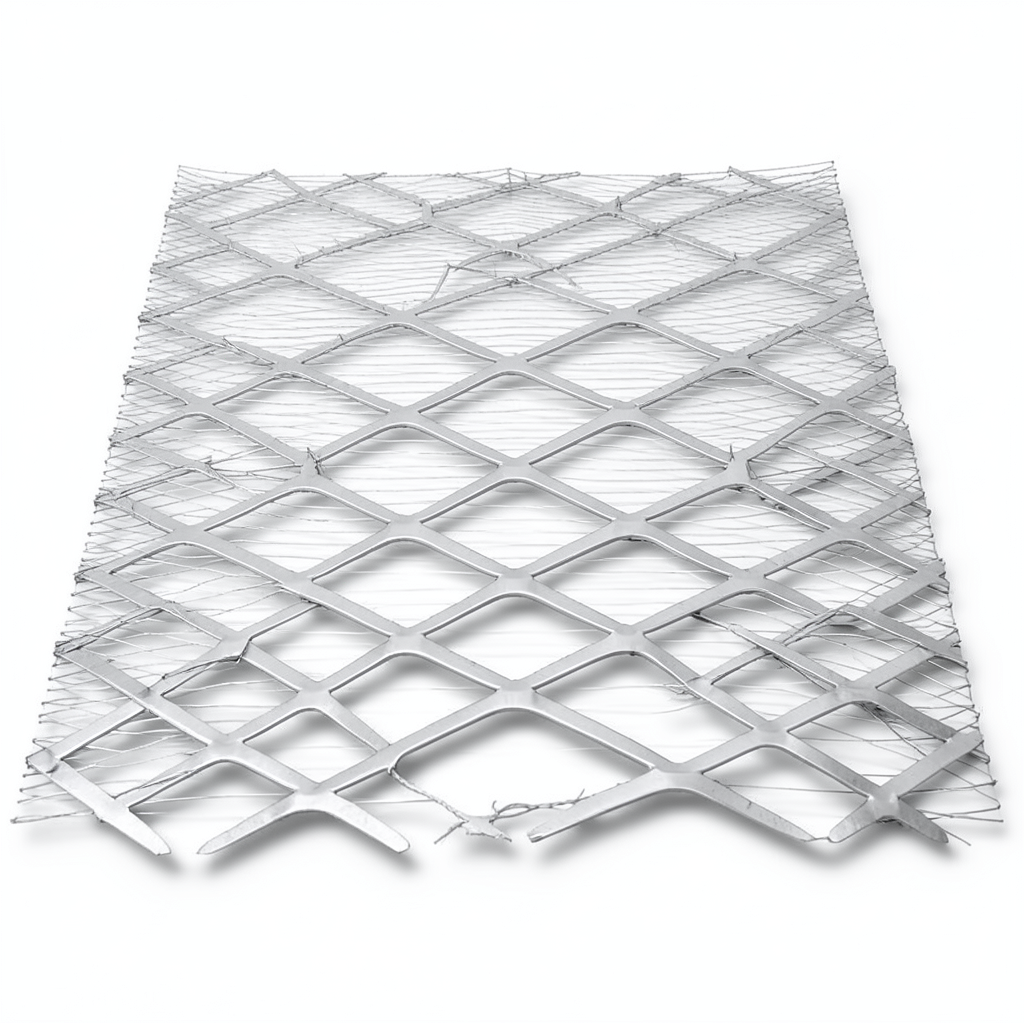 Aluminum Expanded Metal Mesh Thickness 1.4 mm Width 1.22 m Length 3 m