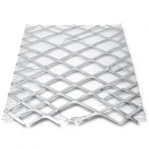 Aluminum Expanded Metal Mesh Thickness 1.4 mm Width 1.22 m Length 3 m