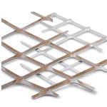 Aluminum Expanded Metal Mesh Thickness 1.4 mm Width 1.22 m Length 5 m