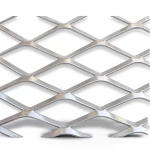 Aluminum Expanded Metal Mesh Thickness 1.5 mm Width 1.22 M Length 1 M