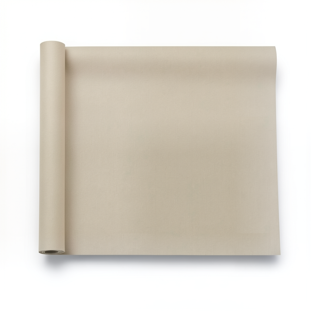 Dutch Plain Wallpaper 10m x 0.53m Beige Color, Model 221426