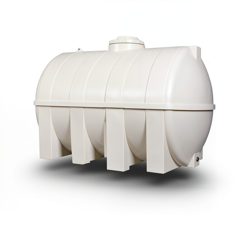 Water Tank 1100 Liter Polyethylene Horizontal, Four-Layer Protection