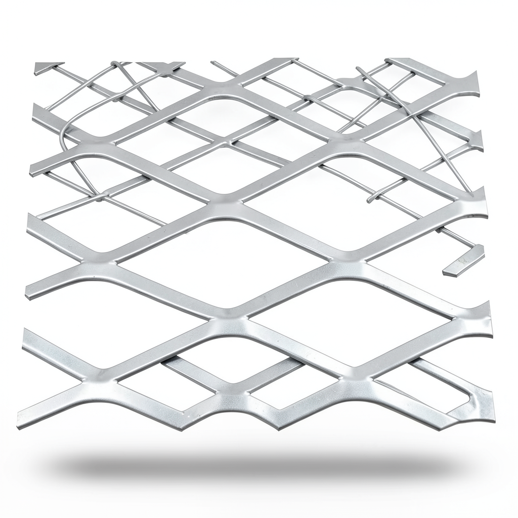 Aluminum Expanded Metal Mesh Thickness 1.5 mm Width 1.22 m Length 4 m