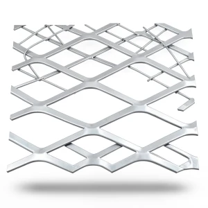 Aluminum Expanded Metal Mesh Thickness 1.5 mm Width 1.22 m Length 4 m