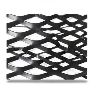Hot Rolled Black Steel Expanded Metal Mesh Thickness 1.7 mm Width 1.22 m Length 6 m
