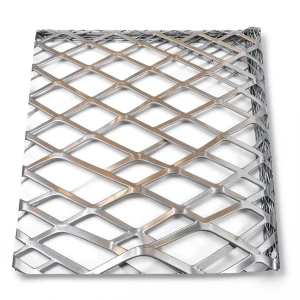 Aluminum Expanded Metal Mesh Thickness 1.5 mm Width 1.22 M Length 5 M