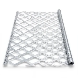 Aluminum Expanded Metal Mesh Thickness 1.5 mm Width 1.22 m Length 6 m