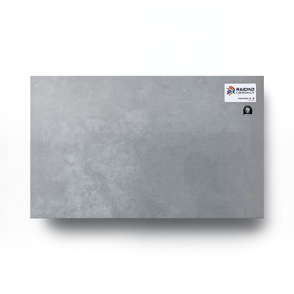 Facade Porcelain Tiles 20 mm Thickness 40x80 cm, Grey Matte | Riyadh Ceramics