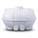 Water Tank Al-Furidi Horizontal Polyethylene 2000 Liter Capacity