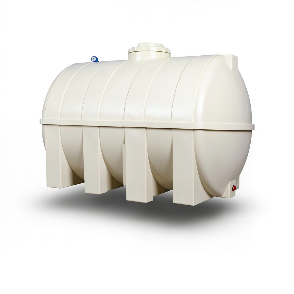 Water Tank 1100 Liter Polyethylene Horizontal, Four-Layer Protection