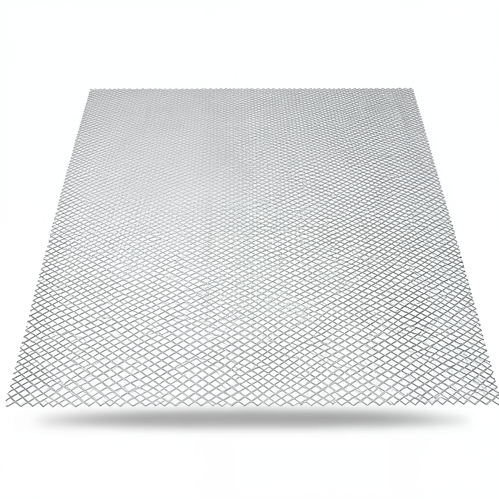 Aluminum Expanded Metal Mesh Thickness 1.2 mm Width 1.22 M Length 7 meter