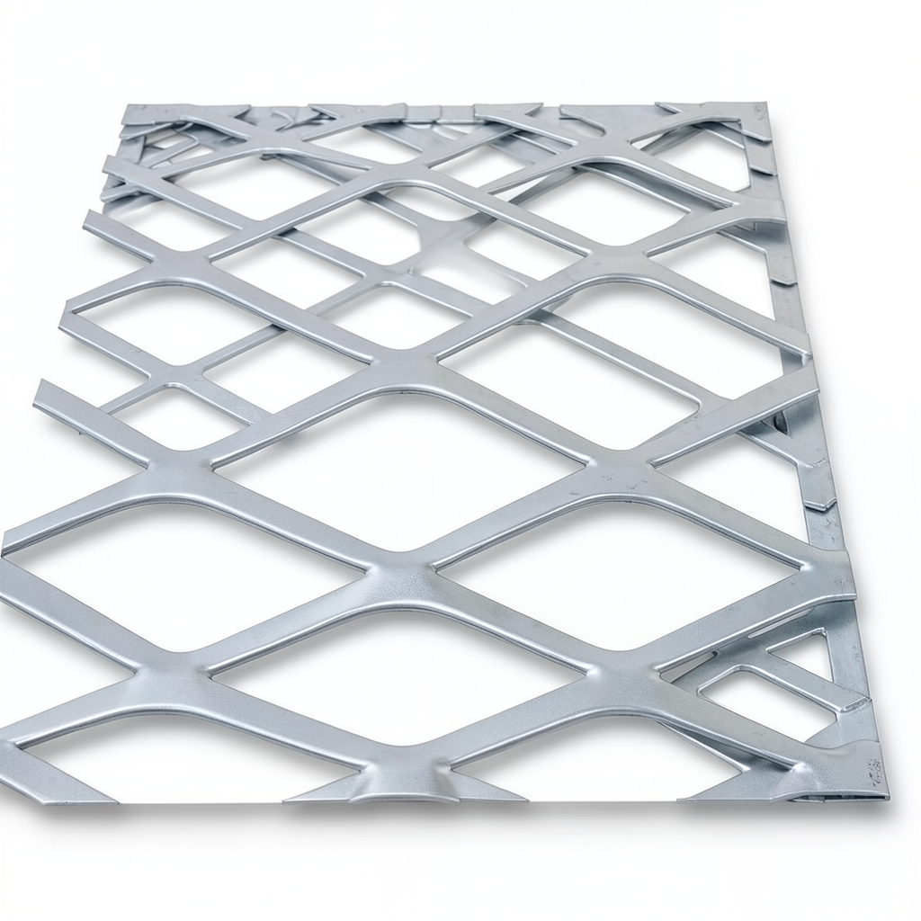 Aluminum Expanded Metal Mesh Thickness 1.2 mm Width 1.22 m Length 6 m