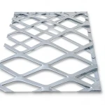 Aluminum Expanded Metal Mesh Thickness 1.2 mm Width 1.22 m Length 6 m