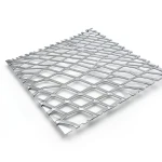 Aluminum Expanded Metal Mesh Thickness 1.2 mm Width 1.22 m Length 4 m