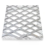 Aluminum Expanded Metal Mesh Thickness 1.2 mm Width 1.22 M Length 5 M