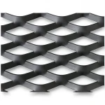 Hot Rolled Black Steel Expanded Metal Mesh Thickness 1.7 mm Width 1.22 m Length 3 m