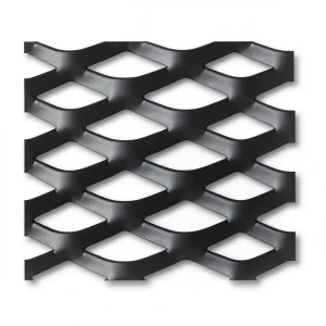 Hot Rolled Black Steel Expanded Metal Mesh Thickness 1.7 mm Width 1.22 m Length 4 m