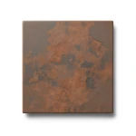 بورسلان ارضيات ارتفاع 10 مم أبعاد 60×60 سم لون راست مطفي موديل كانيون