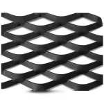 Hot Rolled Black Steel Expanded Metal Mesh Thickness 1.8 mm Width 1.22 m Length 4 m